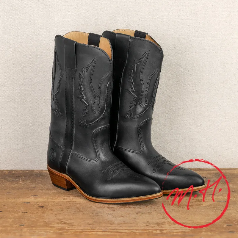 Santiags la Botte gardiane noire
