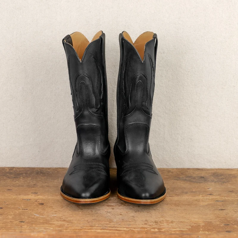 Santiags la Botte gardiane noire