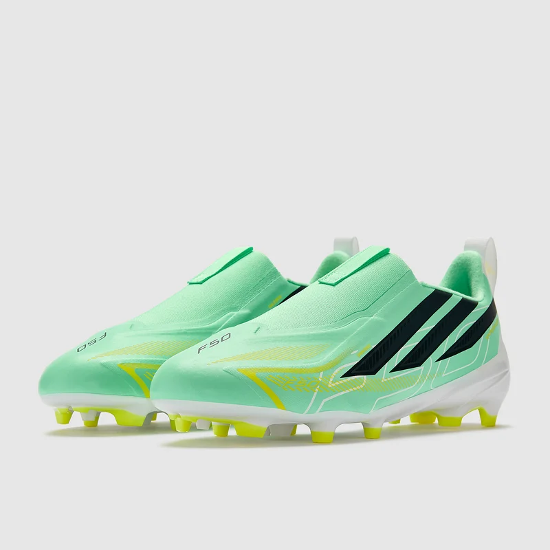 adidas Kids F50 Hyperfast League Laceless FG