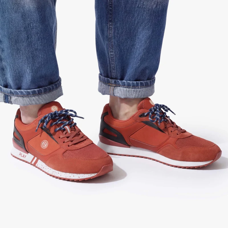 Sneakers Chamonix orange rouille