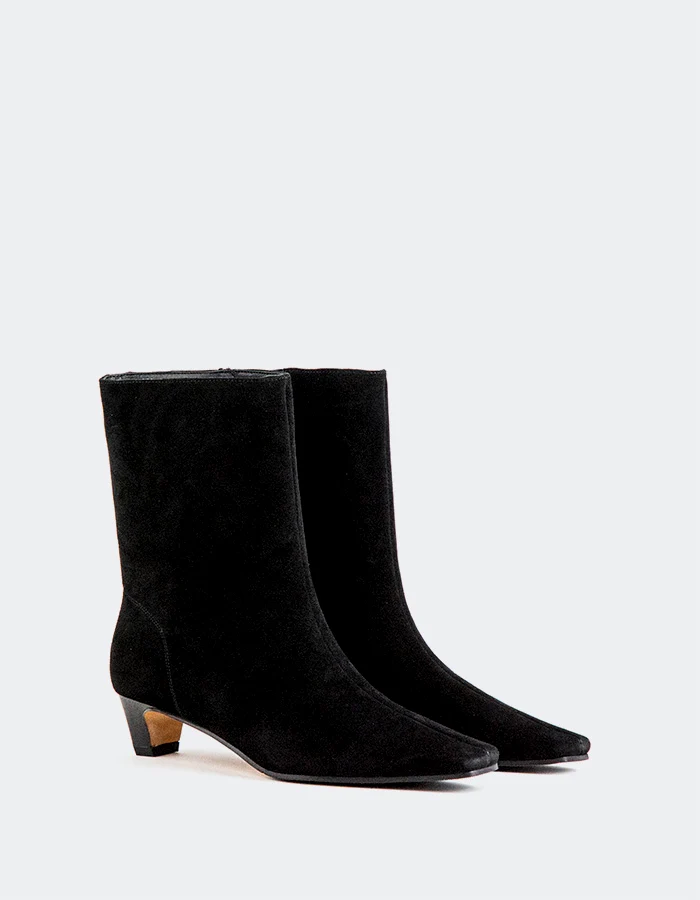 Primella Black Suede