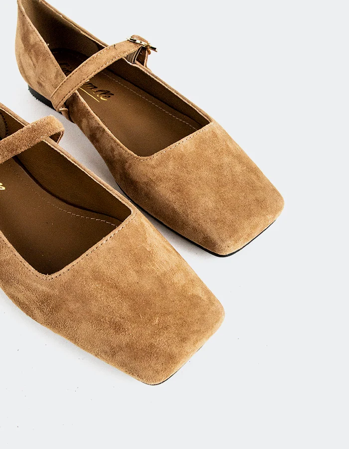 Phylia Taupe Suede