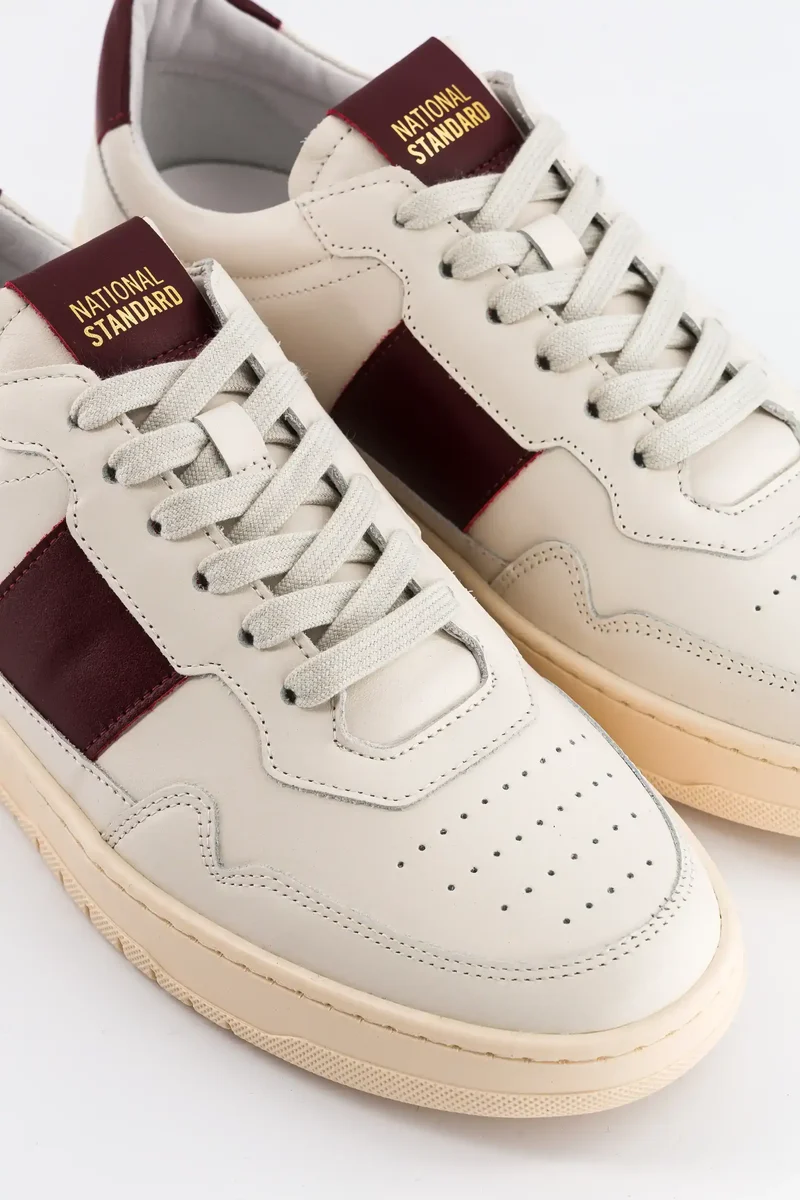 EDITION 6 Off White Burgundy