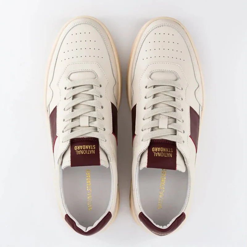 EDITION 6 Off White Burgundy