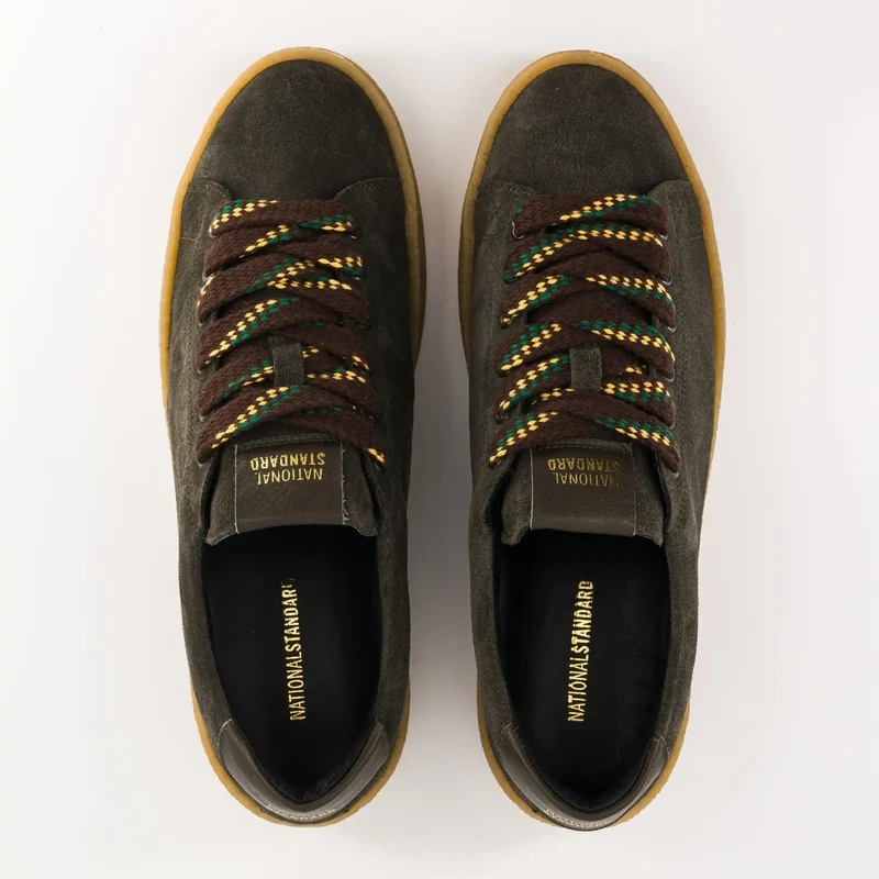 EDITION 3G Kaki Suede