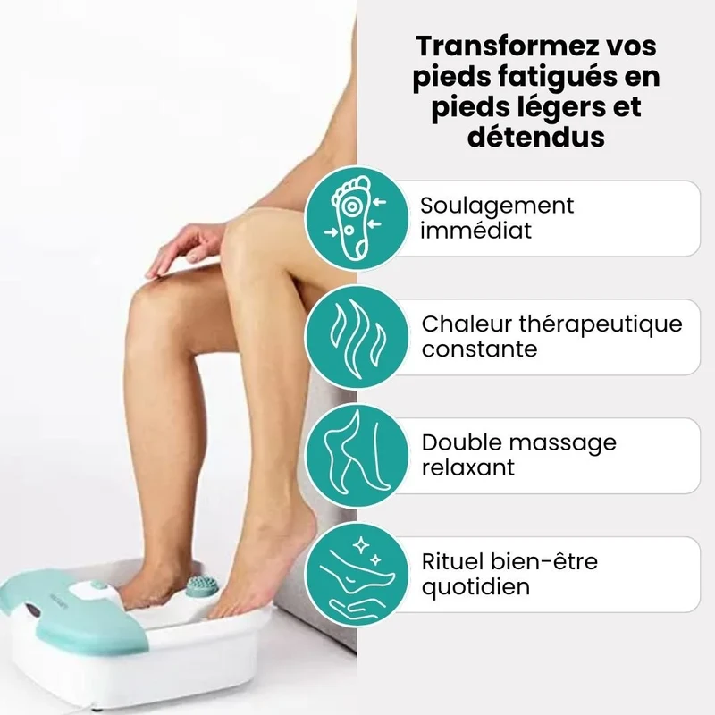 Bain de Pieds Relaxant Balnéothérapie