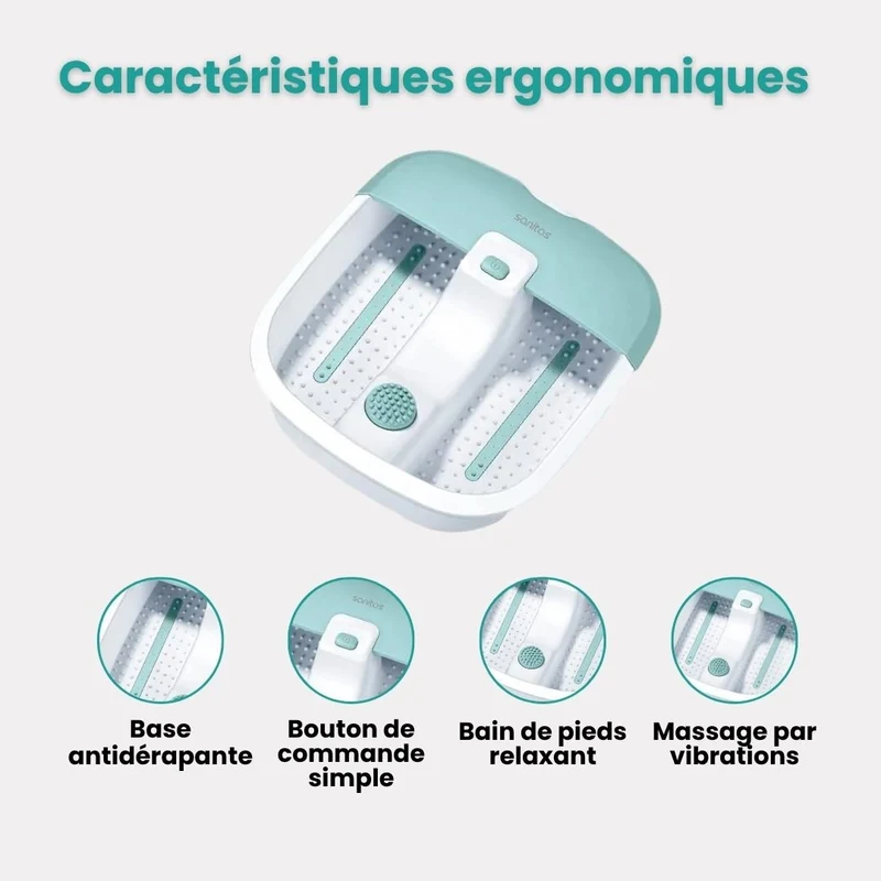 Bain de Pieds Relaxant Balnéothérapie