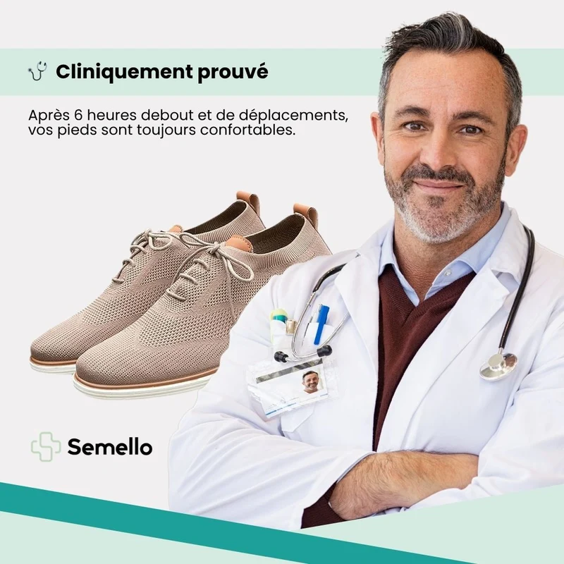 UrbanEase™ – Chaussures de Ville Orthopédiques
