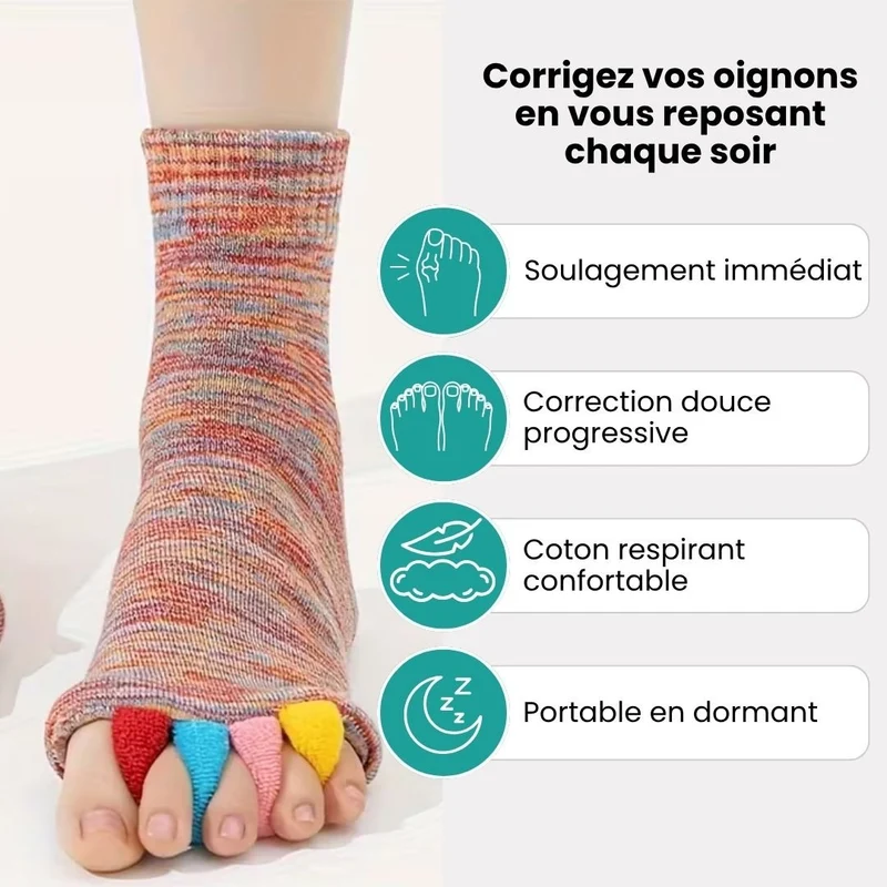 Chaussettes - Correctrices Hallux Valgus
