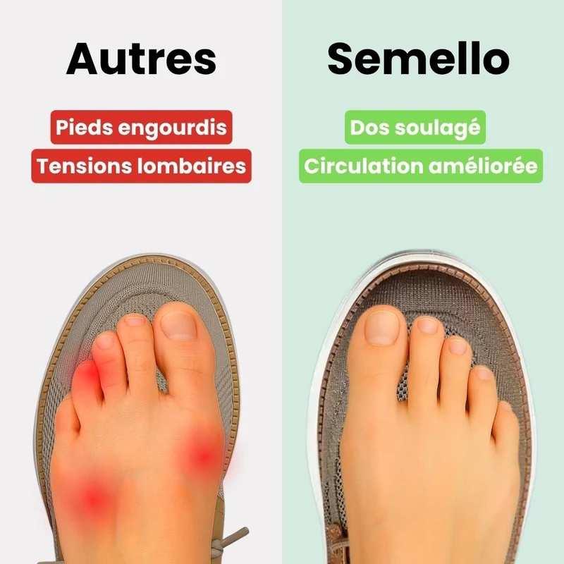 Chaussures Orthopédiques Homme Casual