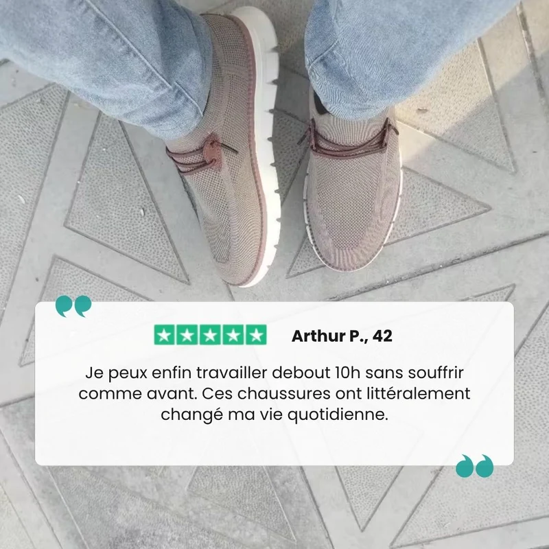 Chaussures Orthopédiques Homme Casual