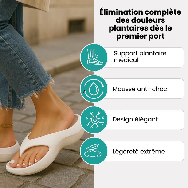 ErgoSofia™ - Sandales à confort Orthopédique