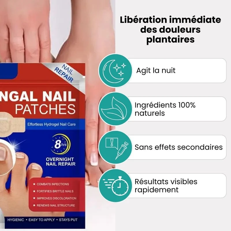Patch et Sérum contre les Mycoses des Ongles