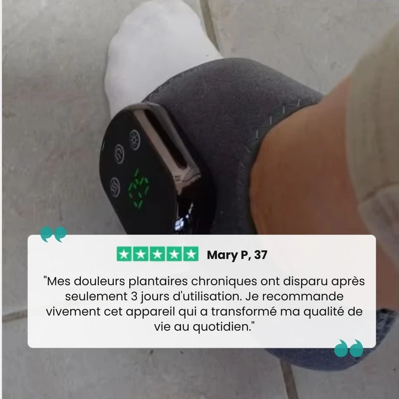 Appareil de Massage Pieds Anti-Douleur Chauffant