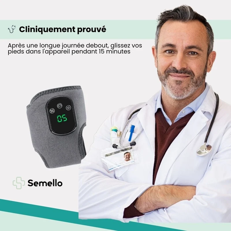 Appareil de Massage Pieds Anti-Douleur Chauffant