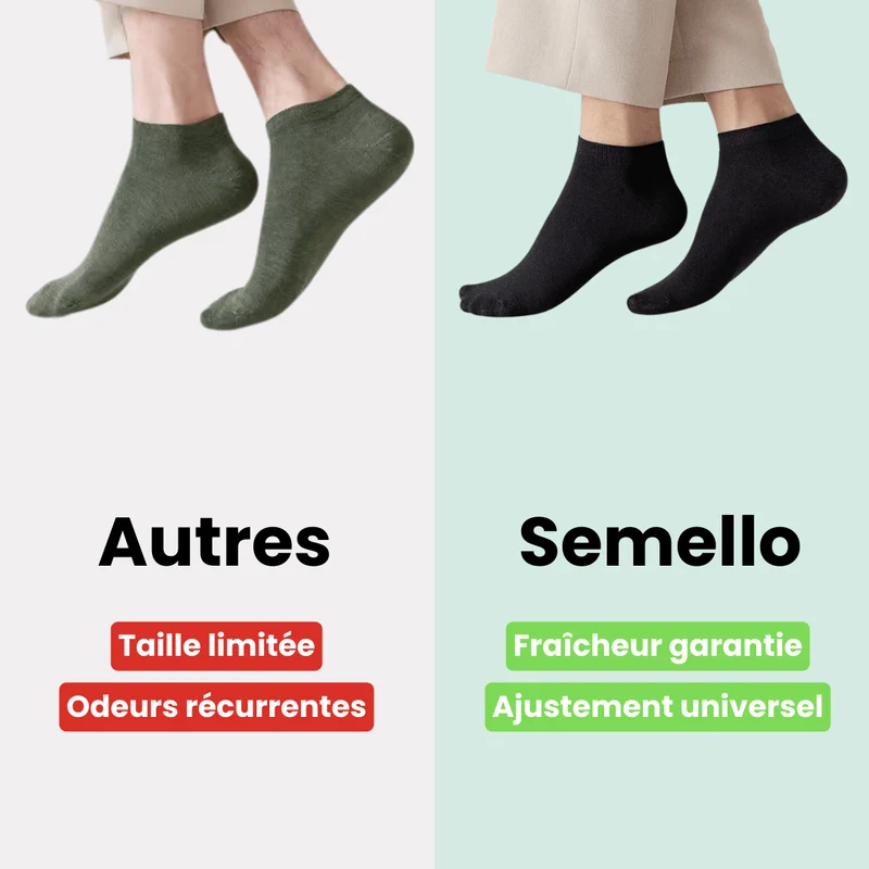 Chaussettes Basses – Anti-Odeurs & Ultra Confort