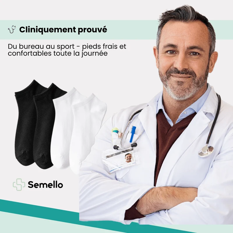 Chaussettes Basses – Anti-Odeurs & Ultra Confort