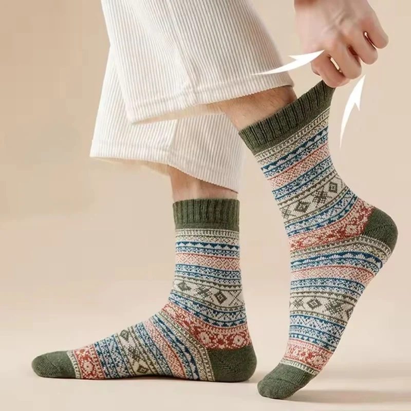 Chaussettes Laine Femme 4 paires – Confort & Isolation Hiver