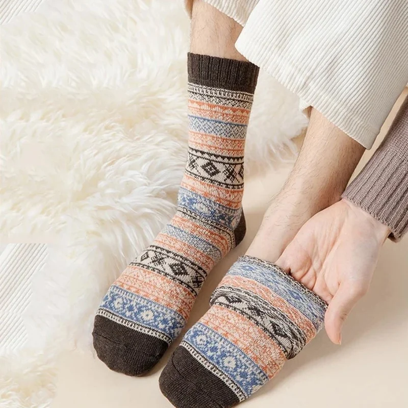 Chaussettes Laine Femme 4 paires – Confort & Isolation Hiver