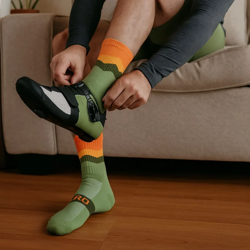 Chaussettes de Cyclisme – Respirantes & Séchage Rapide