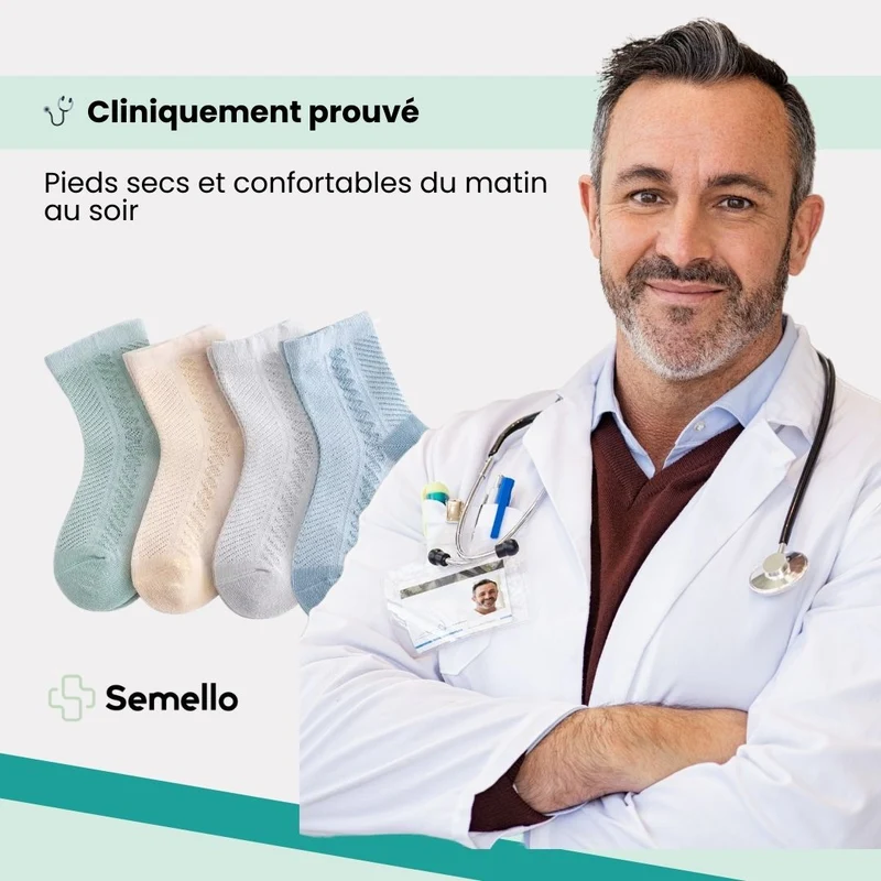 Chaussettes Enfant en Coton – Respirante & Confortable