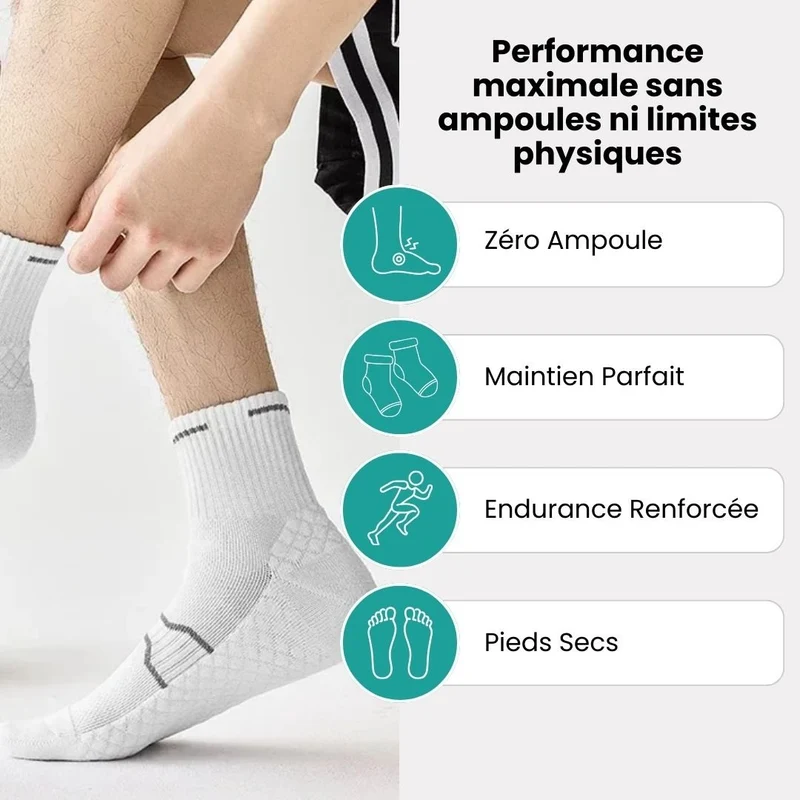 Chaussettes Running & Training – Performance & Soutien