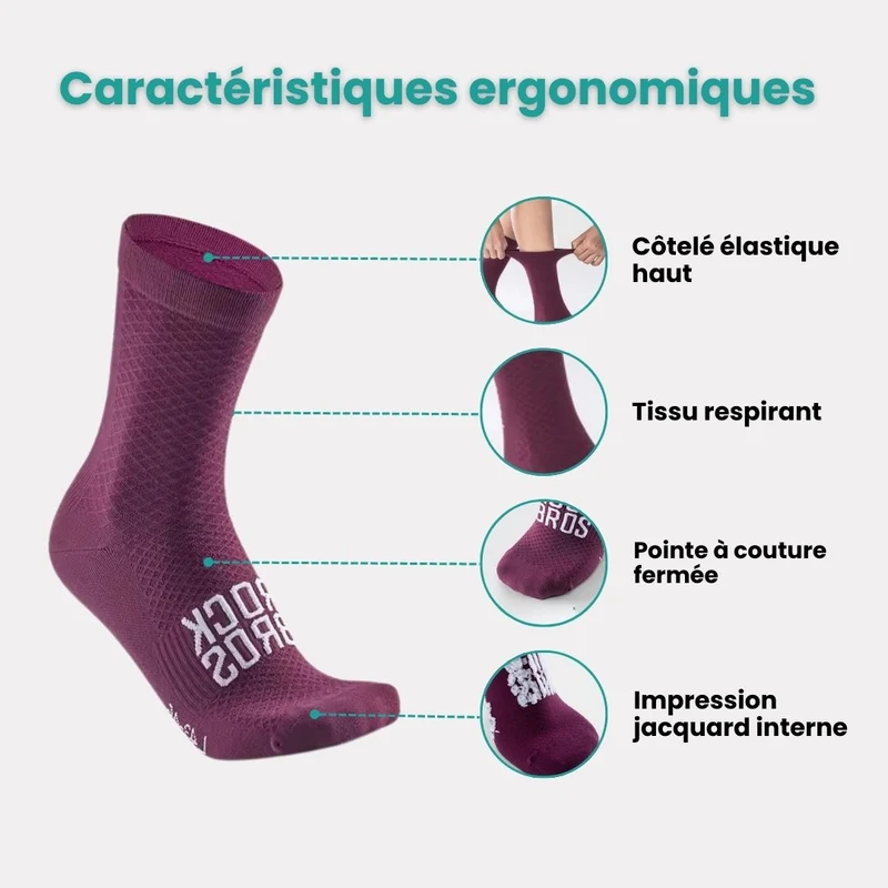 Chaussettes Vélo Outdoor – Confort & Performance