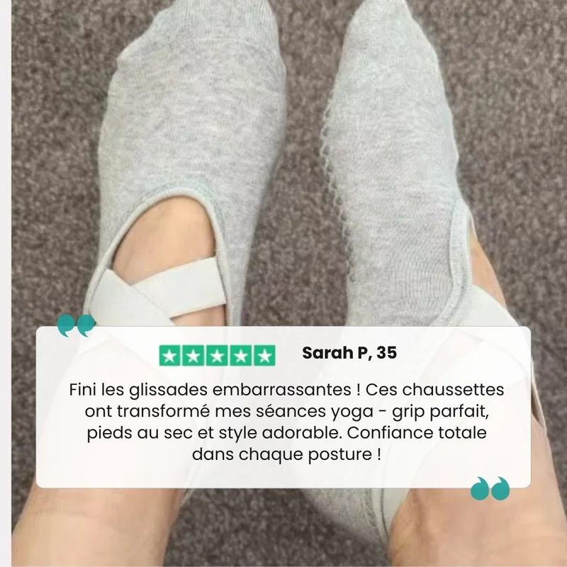 Chaussettes Fitness Femme - Pilates, Yoga & Danse