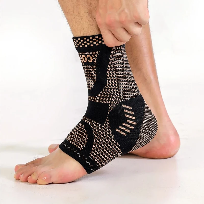Chevillère Orthopédique Cuivre - Douleurs, Entorses & Récupération