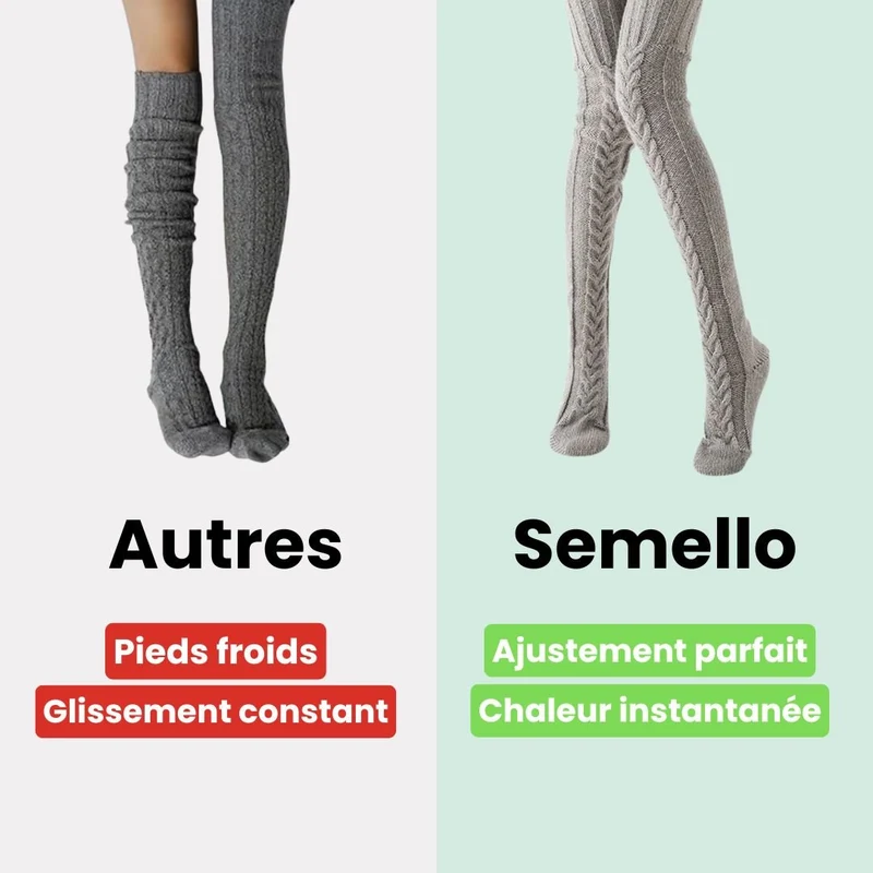 Chaussettes Longues Hiver – Confort & Chaleur au Quotidien