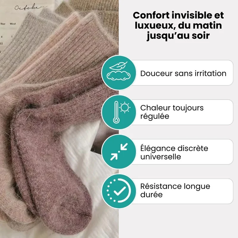 Chaussettes Laine Femme – Douces & Élégantes