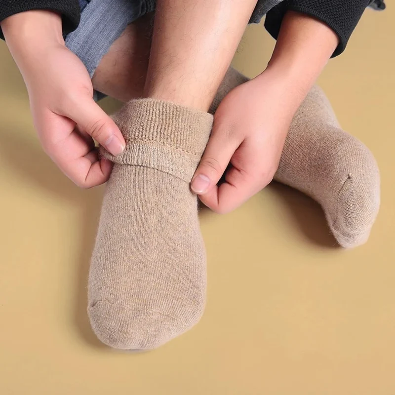 Chaussettes Chaudes Laine Mérinos – Épaisses & Ultra Chaudes