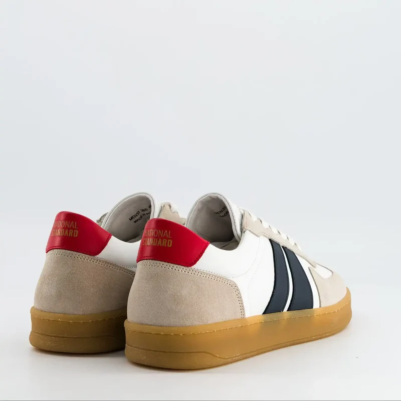 EDITION 33 White Navy Red
