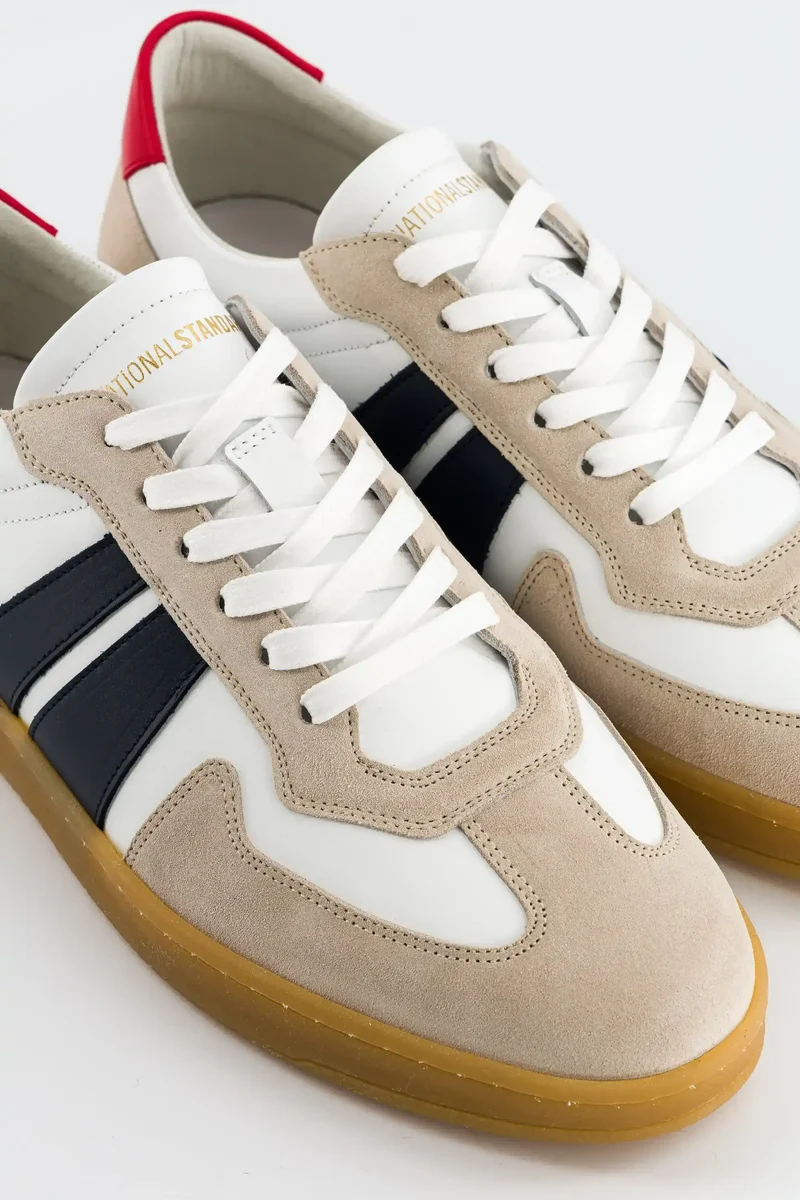 EDITION 33 White Navy Red