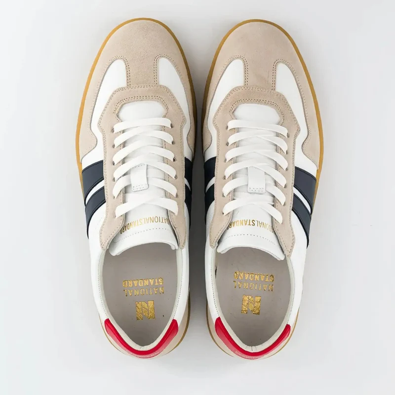 EDITION 33 White Navy Red