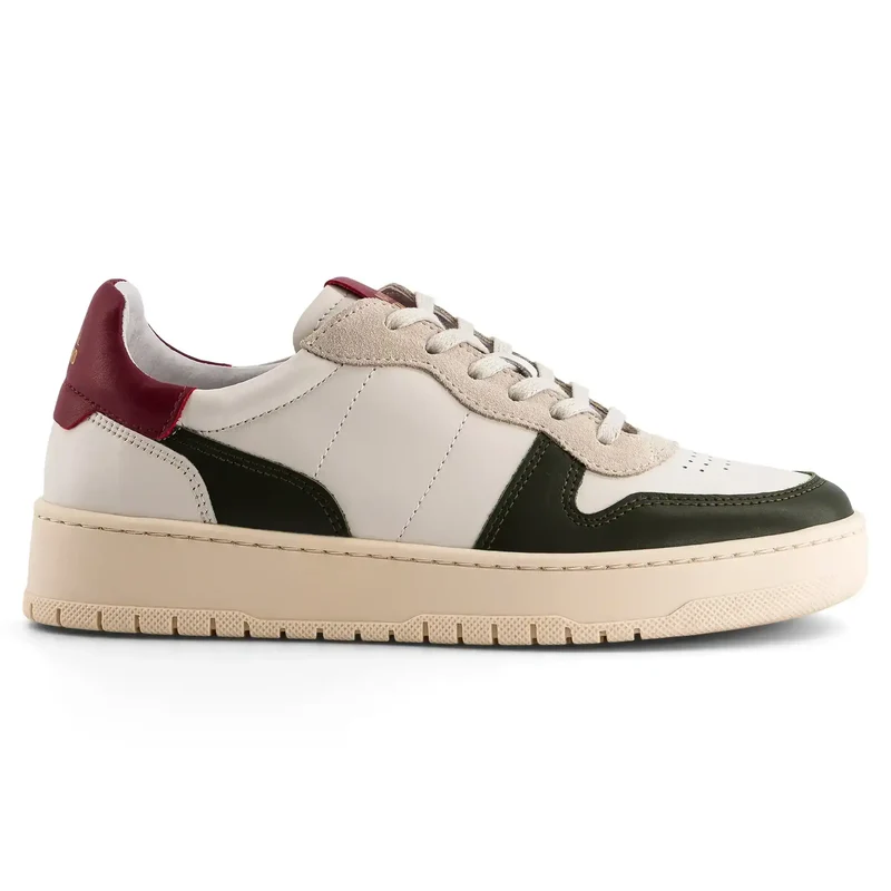 EDITION 8 Kaki Burgundy.