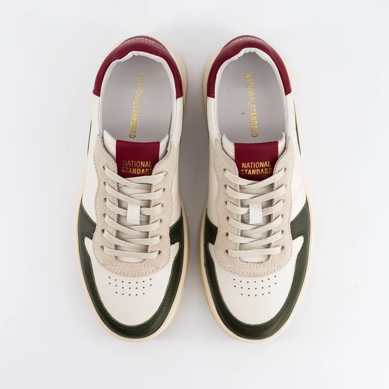 EDITION 8 Kaki Burgundy.