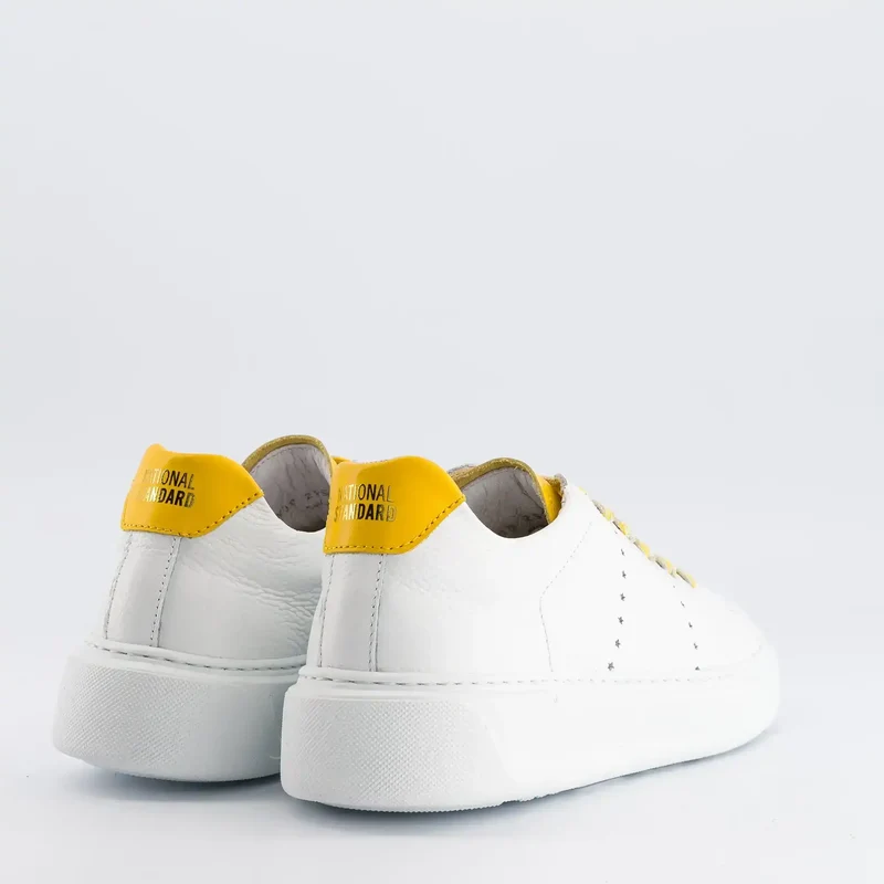 EDITION 9 White Yellow Leather.