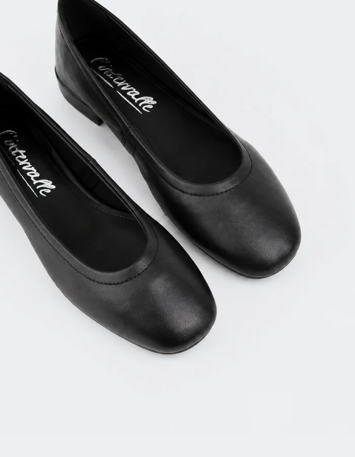 Doree Black Leather