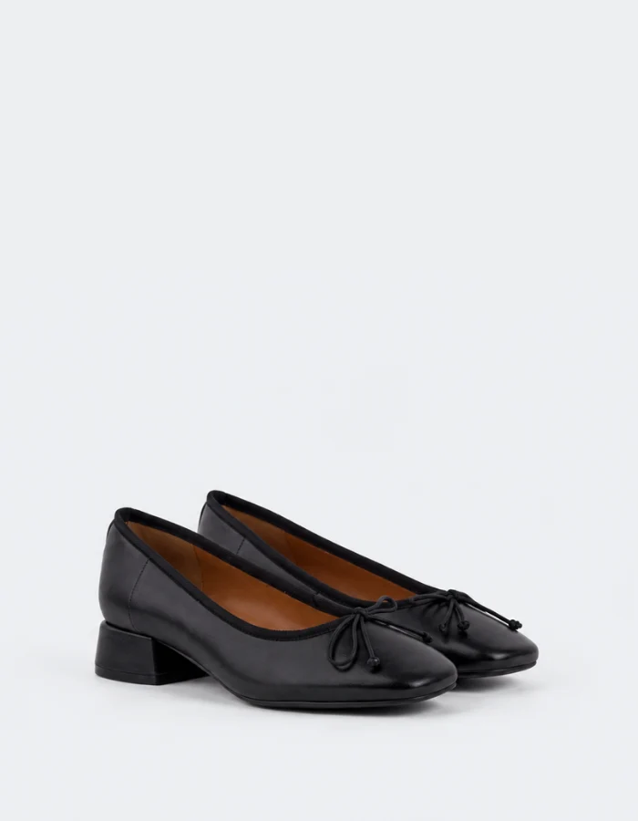 Mirel Black Leather