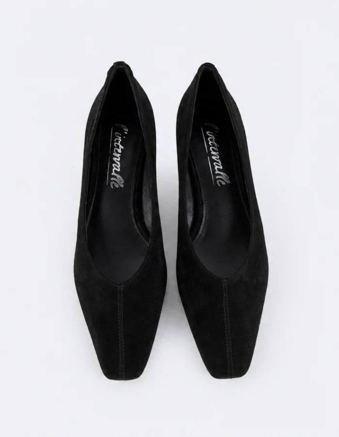 Hervee Black Suede