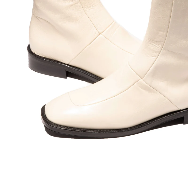 Bathurst Off White Leather