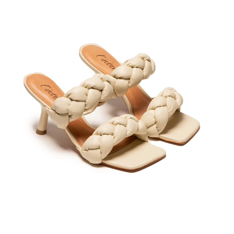 Alecka Nude Leather