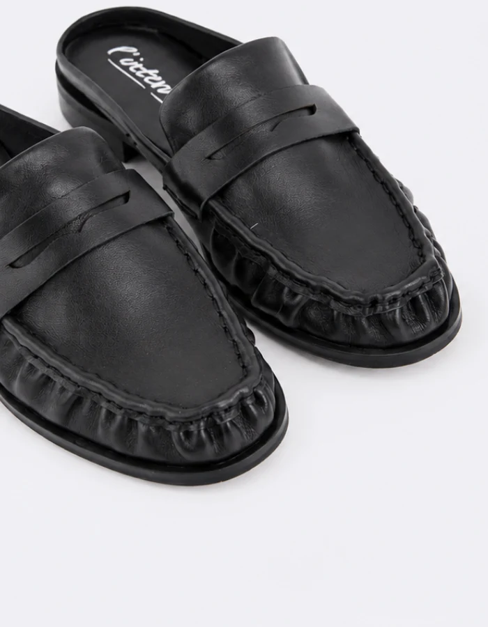 Rivana Black Leather