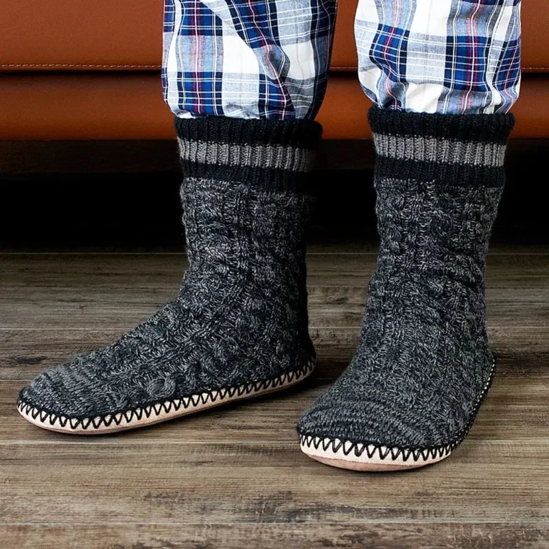 Chaussons chaussettes fouré | Parfait pour la maison