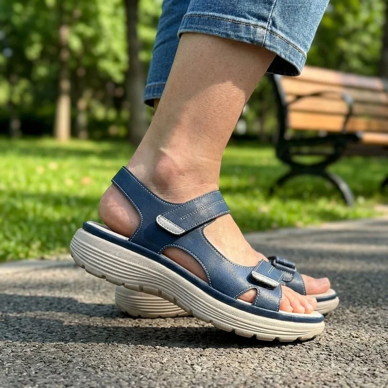 Sandales Confortables avec Soutien Orthopédique