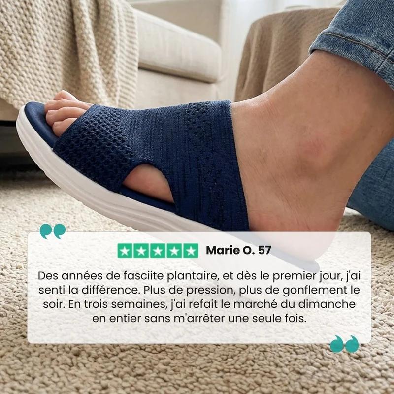 Sandales Compensées - Confort Orthopédique & Élégance