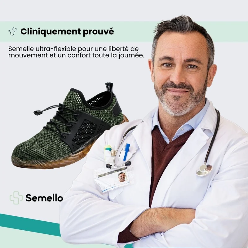 Baskets de Sécurité - Mesh Légères & Respirantes