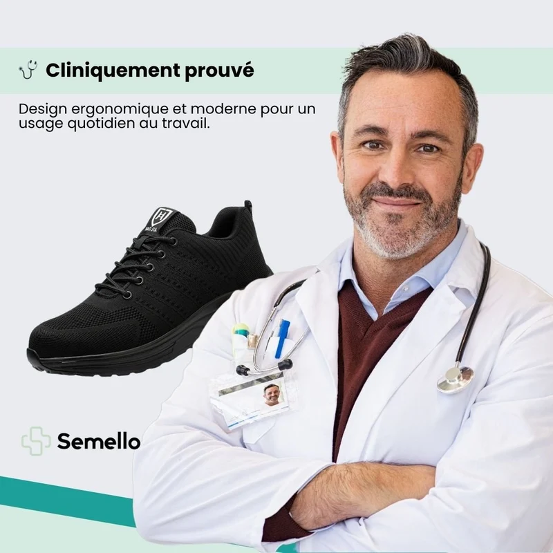 Baskets de Sécurité Orthopédiques – Amorti & Légèreté