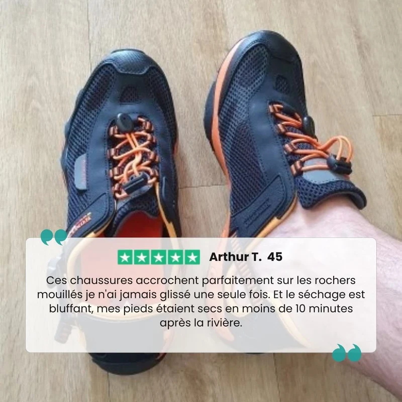 Chaussures de Randonnée Aquatique – Grip & Séchage Rapide